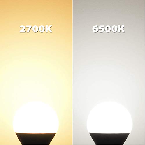 LVWIT Bombillas LED G45 E27 (Casquillo Gordo) - 5W equivalente a 40W, 470 lúmenes, Color blanco cálido 2700K, No regulable - Pack de 6 Unidades. LVWIT Bombillas LED G45 E27 (Casquillo Gordo) - 5W equivalente a 40W, 470 lúmenes, Color blanco cálido 2700K, No regulable - Pack de 6 Unidades.