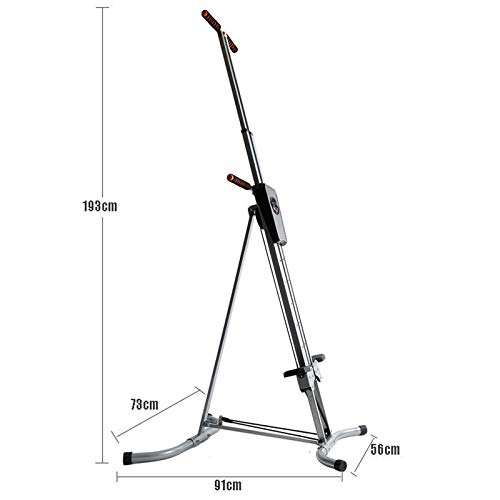 LWH Máquinas de Step,Arriba-Abajo Escalador Stepper Máquina de Step estática PlegableStepper con Manillar Ejercicio Silencioso para Hogar,56X91X193CM LWH Máquinas de Step,Arriba-Abajo Escalador Stepper Máquina de Step estática PlegableStepper con Manillar Ejercicio Silencioso para Hogar,56X91X193CM