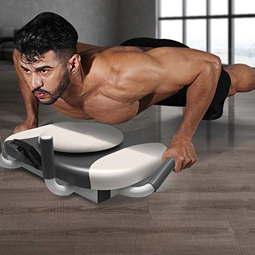 LWXXXA Tabla de planchas de Flexiones, máquina de Entrenamiento de Abdominales, Tabla giratoria para recortador de Abdominales, Equipo de Ejercicio multifunción 4 en 1, con Pantalla Inteligente LWXXXA Tabla de planchas de Flexiones, máquina de Entrenamiento de Abdominales, Tabla giratoria para recortador de Abdominales, Equipo de Ejercicio multifunción 4 en 1, con Pantalla Inteligente