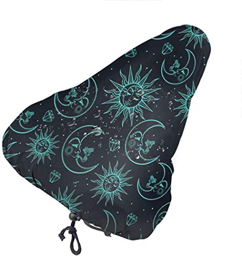 LYMT Funda sillin para Bicicleta, Impermeable y Anti-Polvo Sillín Cubre Bicicleta Vintage Que consiste Fotos Sol LYMT Funda sillin para Bicicleta, Impermeable y Anti-Polvo Sillín Cubre Bicicleta Vintage Que consiste Fotos Sol