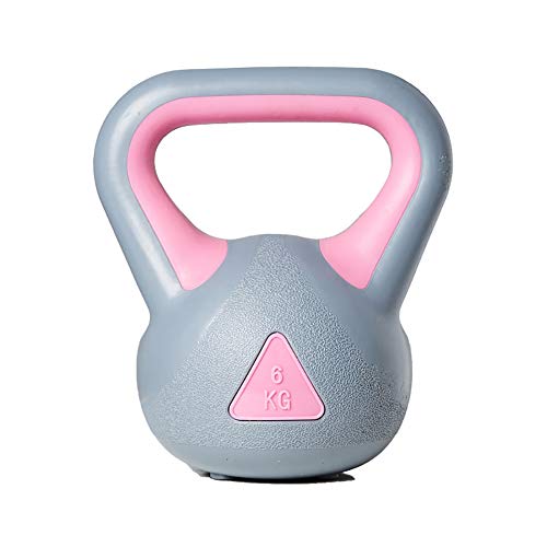 LYzpf Mancuernas Inicio Kettlebell Entrenamiento de Fuerza Máquinas de Fitness Deportes Pesas para Gimnasio Accesorios de Aparatos Gimnasia,8kg