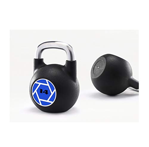 LYzpf Mancuernas Inicio Kettlebell Mate Entrenamiento de Fuerza Máquinas de Fitness Deportes Pesas para Gimnasio Accesorios de Aparatos Gimnasia,24kg