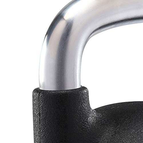 LYzpf Mancuernas Inicio Kettlebell Mate Entrenamiento de Fuerza Máquinas de Fitness Deportes Pesas para Gimnasio Accesorios de Aparatos Gimnasia,24kg