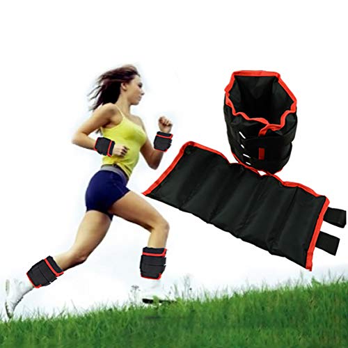 LYzpf Pesas de Tobillo Sacos Arena Ajustable Entrenamiento de Fuerza Máquinas de Fitness Deportes para Gimnasio Accesorios de Aparatos Gimnasia,Black,5kg*2 LYzpf Pesas de Tobillo Sacos Arena Ajustable Entrenamiento de Fuerza Máquinas de Fitness Deportes para Gimnasio Accesorios de Aparatos Gimnasia,Black,5kg*2