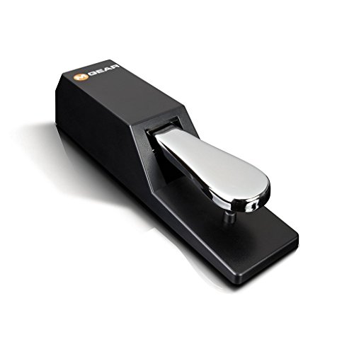 M-Audio SP-2 - Pedal de sostenido universal con tacto de piano para teclados electrónicos, pianos digitales, controladores MIDI, sintetizadores y más M-Audio SP-2 - Pedal de sostenido universal con tacto de piano para teclados electrónicos, pianos digitales, controladores MIDI, sintetizadores y más