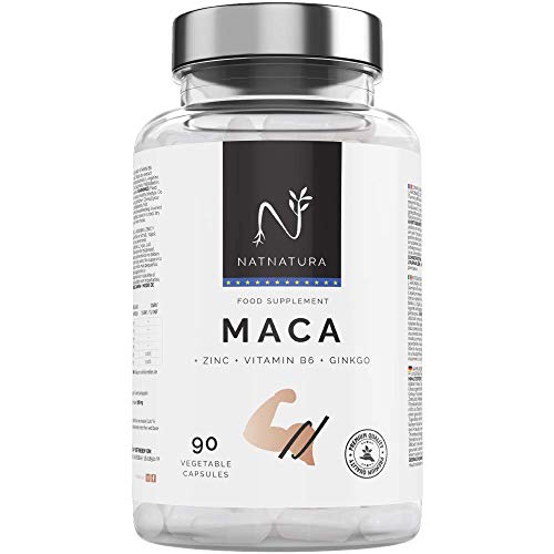 Maca. Alta concentración de maca andina pura (25:1). Aumenta el nivel de testosterona. Potenciador muscular. Aumenta los niveles de energía, resistencia y libido. 90 cápsulas.