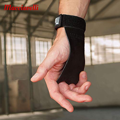 MACCIAVELLI - Calleras para Crossfit, Freeletics, Calisthenics y Gimnasia - Protección para Tus Manos - Guantes Gimnasio MACCIAVELLI - Calleras para Crossfit, Freeletics, Calisthenics y Gimnasia - Protección para Tus Manos - Guantes Gimnasio