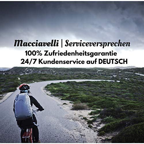 MACCIAVELLI Guantes Ciclismo de Invierno | Guantes MTB para Pantalla Táctil | Adecuado para Bicicleta de Carretera, de Montaña y como Guantes Moto – para Hombres y Mujeres MACCIAVELLI Guantes Ciclismo de Invierno | Guantes MTB para Pantalla Táctil | Adecuado para Bicicleta de Carretera, de Montaña y como Guantes Moto – para Hombres y Mujeres