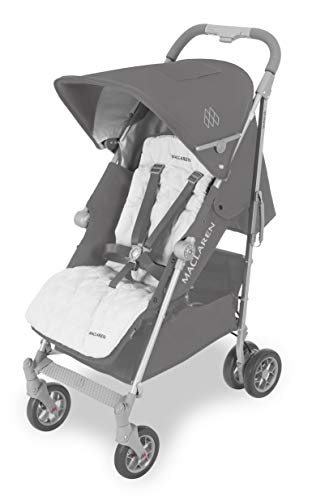 Maclaren Techno XLR Arc Silla de paseo - La silla de paseo con sistema de plegado de tipo paraguas más grande de todas. Adecuada desde el nacimiento hasta los 29 kg. Capota extensible