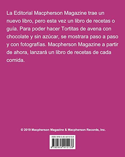 Macpherson Magazine Chef's - Receta Tortitas de avena con chocolate y sin azúcar Macpherson Magazine Chef's - Receta Tortitas de avena con chocolate y sin azúcar