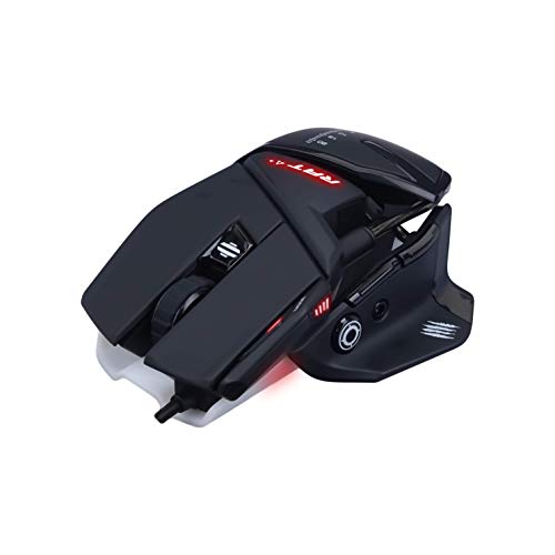 Mad Catz R.A.T. 4+ - Ratón (mano derecha, Óptico, USB, 7200 DPI, 8000 pps, Negro) Mad Catz R.A.T. 4+ - Ratón (mano derecha, Óptico, USB, 7200 DPI, 8000 pps, Negro)