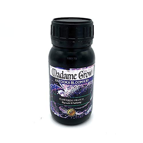 MADAME GROW / Abono Floración/Marihuana/Revienta Cogollos/Cannabis/Bazooka Bloom K30 / Cogollos explosivos/Más Resina/Superconcentrado de Potasio K30 / Abono 100% Orgánico (250 ml) MADAME GROW / Abono Floración/Marihuana/Revienta Cogollos/Cannabis/Bazooka Bloom K30 / Cogollos explosivos/Más Resina/Superconcentrado de Potasio K30 / Abono 100% Orgánico (250 ml)