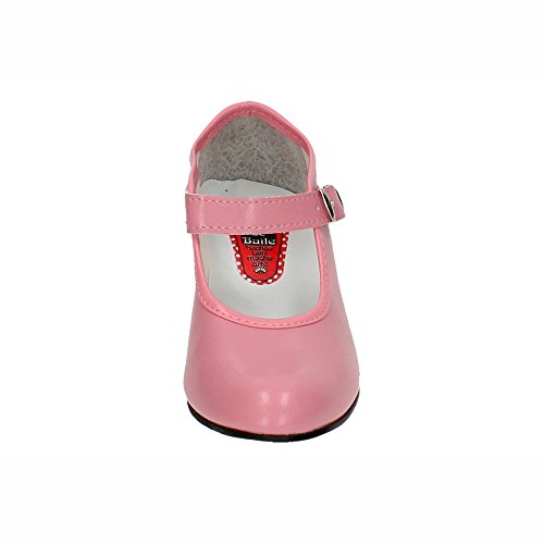 MADE IN SPAIN 15 SEVILLANAS FLAMENCOS NIÑA Zapatos TACÓN Rosa 30 MADE IN SPAIN 15 SEVILLANAS FLAMENCOS NIÑA Zapatos TACÓN Rosa 30