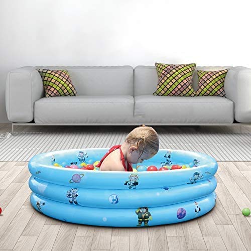 Mafiti Piscina Inflable Infantil. Piscina de Agua para niños, Material plástico Ideal para bebés y niños y niñas pequeños. Tamaño 110 x 30 cm