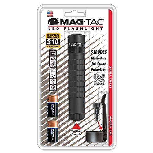 Mag-Lite mag-TAC LED Plain Bezel Blisterpack Linterna, Negro Mag-Lite mag-TAC LED Plain Bezel Blisterpack Linterna, Negro