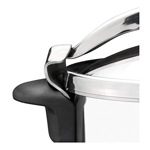 MAGEFESA Star Olla a presión rápida, fácil Uso, Acero Inoxidable 18/10, Apta para inducción. Fondo termodifusor, 3 Sistemas de Seguridad (BOMBEADA, 10L) MAGEFESA Star Olla a presión rápida, fácil Uso, Acero Inoxidable 18/10, Apta para inducción. Fondo termodifusor, 3 Sistemas de Seguridad (BOMBEADA, 10L)