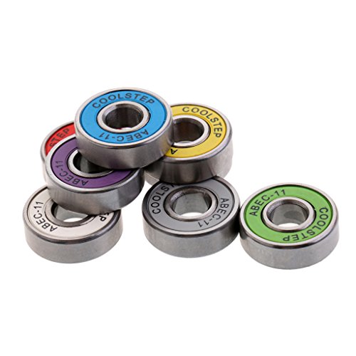 MagiDeal 16 Piezas ABEC 11 Alta Velocidad Antideslizante Skateboard Scooter En Línea Rodamientos MagiDeal 16 Piezas ABEC 11 Alta Velocidad Antideslizante Skateboard Scooter En Línea Rodamientos