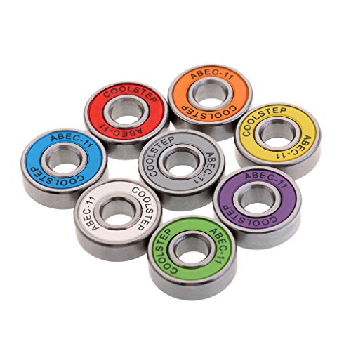 MagiDeal 16 Piezas ABEC 11 Alta Velocidad Antideslizante Skateboard Scooter En Línea Rodamientos MagiDeal 16 Piezas ABEC 11 Alta Velocidad Antideslizante Skateboard Scooter En Línea Rodamientos