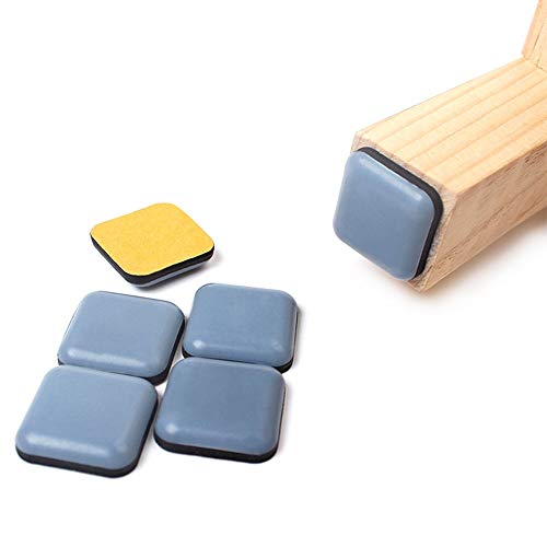 Magiin 20pcs Deslizadores Cuadrados de 25MM para Mover Muebles Proteger Piso Alfombra Patas de Muebles Patines Almohadillas Deslizadores Base Deslizante para Mesas Sillas Magiin 20pcs Deslizadores Cuadrados de 25MM para Mover Muebles Proteger Piso Alfombra Patas de Muebles Patines Almohadillas Deslizadores Base Deslizante para Mesas Sillas