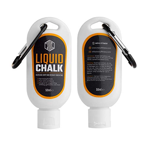 MAGNESIO LÍQUIDO | Liquid Chalk | Manos Libres de Sudor y Agarre Superior para Levantar Pesas, Escalar, Bouldering o Escalada, Gimnasia Rítmica, Baile y Fitness en Barra Americana, Musculación