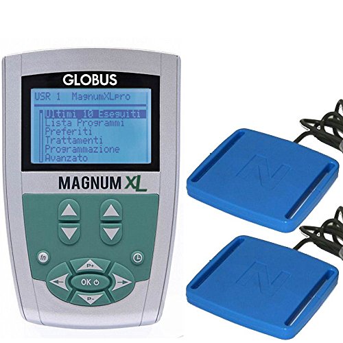 Magnum XL con 2 Solenoides rígidos Globus Magnetoterapia 2 canales - 400 Gauss de pico total