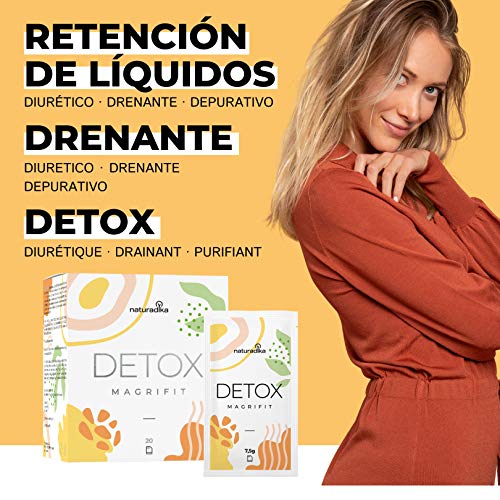 MAGRIFIT DETOX | Favorece el efecto Detox y ayuda con la Retencion de liquidos | Con Cola de Caballo, Cardo Mariano y Cactinea™