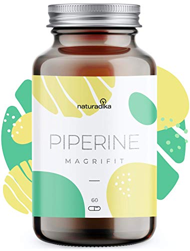 MAGRIFIT PIPERINE - Suplemento Para Dieta - Curcuma Con Jengibre Y Pimienta Negra - Enriquecido con Yerba Mate y Probioticos