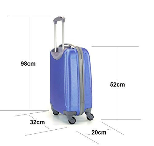 Maleta PEQUEÑA 4 Ruedas 360º Equipaje DE Mano Cabina RIGIDA (Verde) Maleta PEQUEÑA 4 Ruedas 360º Equipaje DE Mano Cabina RIGIDA (Verde)