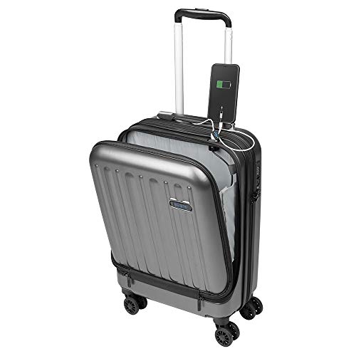 Maletas de Viaje de Cabina 55x40x20 con USB de Carga Equipaje de Mano Trolley rigida 4 Ruedas giratorias 360º candado TSA Maleta Ryanair, Grandes Resistentes Sulema