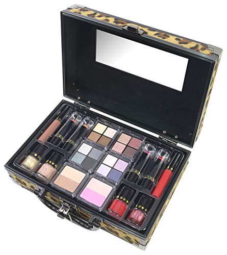 Maletín de Maquillaje Boss Babe Train Case - The Color Workshop - Un Kit de Maquillaje Profesional Completo en un Maletín Fashion para Llevar Siempre Contigo