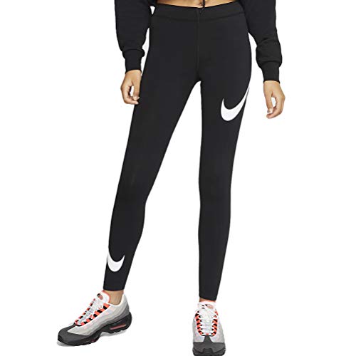 Malla/NIKE:W NSW LEGASEE LGGNG Swoosh M Negro