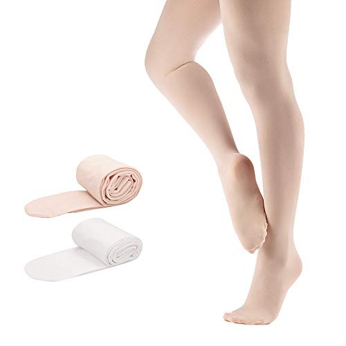 Mallas de Ballet Dance Sport Gymnastics Aerobic Turn Halls Medias de Microfibra 93 Denier