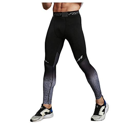 Mallas Deportivas de compresión para Hombre Pantalones de Ciclismo para Gimnasio, Ropa Deportiva Transpirable para Entrenamiento Mallas para Correr Pantalones de Entrenamiento Profesional Yoga Mallas Deportivas de compresión para Hombre Pantalones de Ciclismo para Gimnasio, Ropa Deportiva Transpirable para Entrenamiento Mallas para Correr Pantalones de Entrenamiento Profesional Yoga