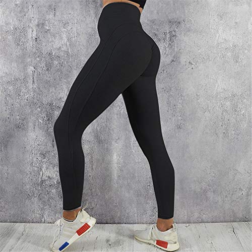 Mallas Pantalones De Yoga para Mujer, Mallas De Yoga De Cintura Alta, Mallas Deportivas para Fitness, Mallas De Entrenamiento para Mujer, Pantalones para Correr, Mallas De Gimnasio para Mujer, S