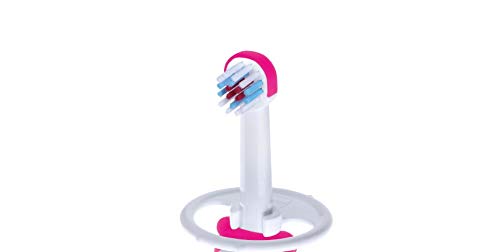 Mam Training Brush - Cepillo de dientes para niños con mango largo, 5 meses, color rosa