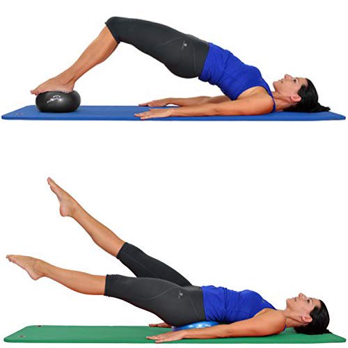 Mambo Max 10 unidades – Mvs pelota 21-23 cm suave + 2 tapones + pajita, pilates gimnasia Yoga Gym Soft Over Ball negro Mambo Max 10 unidades – Mvs pelota 21-23 cm suave + 2 tapones + pajita, pilates gimnasia Yoga Gym Soft Over Ball negro