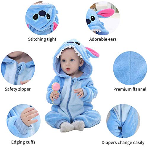 Mameluco Pelele Bebé NiñOs NiñAs Linda CóModo De Primavera Y OtoñO Franela Traje De Animales Ropa (0-6 Meses, Leopardo De Nieve) Mameluco Pelele Bebé NiñOs NiñAs Linda CóModo De Primavera Y OtoñO Franela Traje De Animales Ropa (0-6 Meses, Leopardo De Nieve)