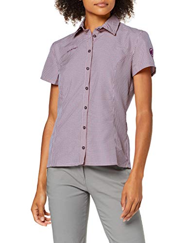 Mammut Aada - Blusa de Manga Corta para Mujer, Zen-Galaxy, M