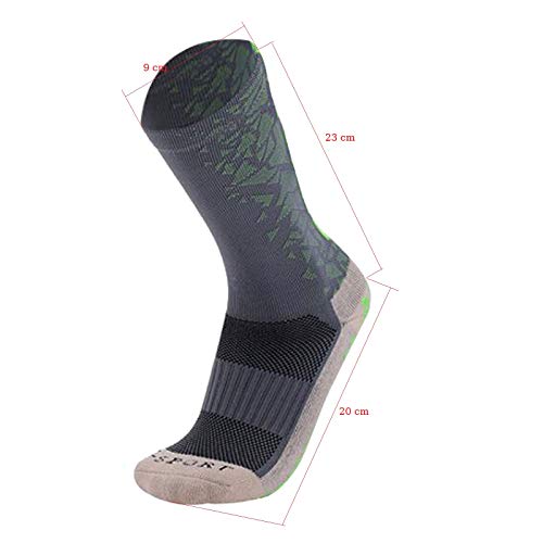Manbozix Calcetines de Los Hombres Calcetines de FĂștbol Calcetines Deportivos Antideslizantes Calcetines Transpirables Calcetines de Entrenamiento para Adultos 38-44, Verde Negro Manbozix Calcetines de Los Hombres Calcetines de FĂștbol Calcetines Deportivos Antideslizantes Calcetines Transpirables Calcetines de Entrenamiento para Adultos 38-44, Verde Negro