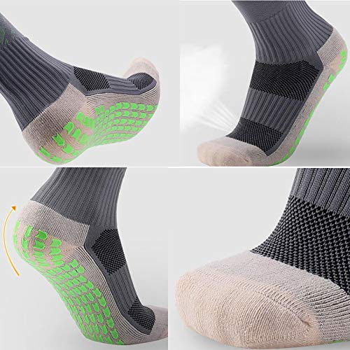 Manbozix Calcetines de Los Hombres Calcetines de FĂștbol Calcetines Deportivos Antideslizantes Calcetines Transpirables Calcetines de Entrenamiento para Adultos 38-44, Verde Negro Manbozix Calcetines de Los Hombres Calcetines de FĂștbol Calcetines Deportivos Antideslizantes Calcetines Transpirables Calcetines de Entrenamiento para Adultos 38-44, Verde Negro