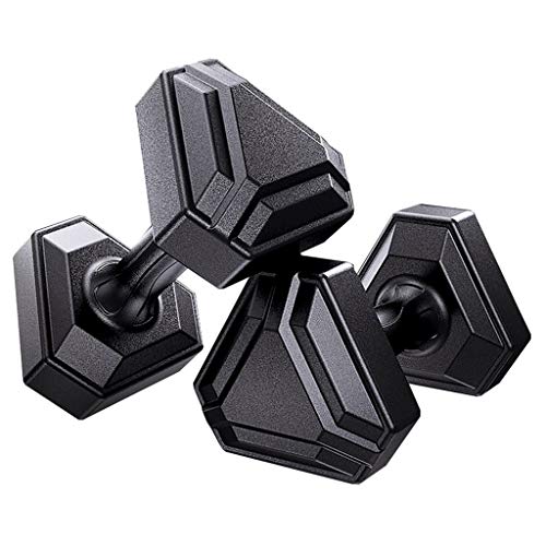 Mancuerna Mancuernas Dumbbell Dumbbells Caucho Dumbbell Set 5-33 Lbs, Hex Peso de Caucho, Entrenamiento con Mancuernas Set, Entrenamiento Unisex Gimnasio en casa Mancuernas Dumbbells (tamaño : 15kg)