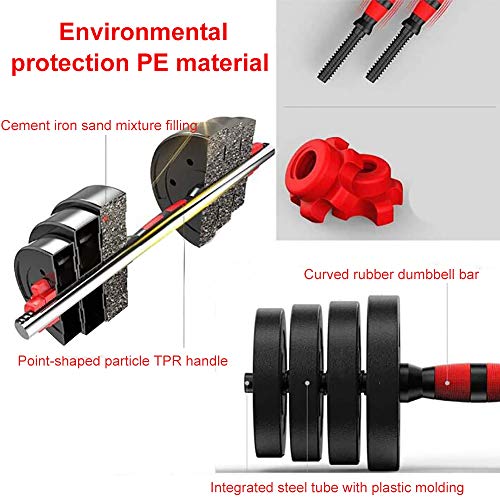 Mancuernas Grandes 2 En 1 Pesas Libres Ajustables Para Equipos De Mancuernas De Entrenamiento Muscular De Gimnasio En Casa Equipo De Entrenamiento Corporal Antideslizante Para Hombre(Size:30kg / 66lb) Mancuernas Grandes 2 En 1 Pesas Libres Ajustables Para Equipos De Mancuernas De Entrenamiento Muscular De Gimnasio En Casa Equipo De Entrenamiento Corporal Antideslizante Para Hombre(Size:30kg / 66lb)