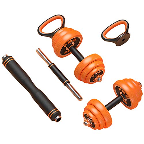 Mancuernas Las Mancuernas Ajustables, Hogar Aparatos De Ejercicios Con Mancuernas Con Barra, Ajustable Peso Barra, Se Pueden Montar Multifuncional Con Mancuernas Set ( Color : Orange , Size : 15kg ) Mancuernas Las Mancuernas Ajustables, Hogar Aparatos De Ejercicios Con Mancuernas Con Barra, Ajustable Peso Barra, Se Pueden Montar Multifuncional Con Mancuernas Set ( Color : Orange , Size : 15kg )