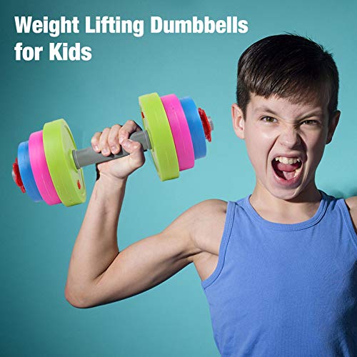 Mancuernas Para Niños - Mancuernas De Levantamiento De Pesas Ajustables, Colorido Juguete Con Mancuernas Relleno Con Arena / Agua, Juego De Entrenamiento Para Niños, Gimnasio, Para Niños Y Adultos Mancuernas Para Niños - Mancuernas De Levantamiento De Pesas Ajustables, Colorido Juguete Con Mancuernas Relleno Con Arena / Agua, Juego De Entrenamiento Para Niños, Gimnasio, Para Niños Y Adultos