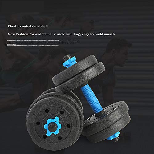 Mancuernas ProteccióN del Medio Ambiente De Alta Gama Mancuerna De Cabeza Redonda Ajustable Familia Fuerza De La Barra Equipo De Fitness Interior,10kg(5kg*2) Mancuernas ProteccióN del Medio Ambiente De Alta Gama Mancuerna De Cabeza Redonda Ajustable Familia Fuerza De La Barra Equipo De Fitness Interior,10kg(5kg*2)