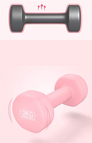 Mancuernas,Mancuernas Sumergidas para Mujeres,Mancuernas En 2 Kg-10 Kg De Yeso, Ideal para Gimnasio De Casa,For El Hogar Y La Gimnasia De Entrenamiento del Ejercicio De Entrenamiento,Green