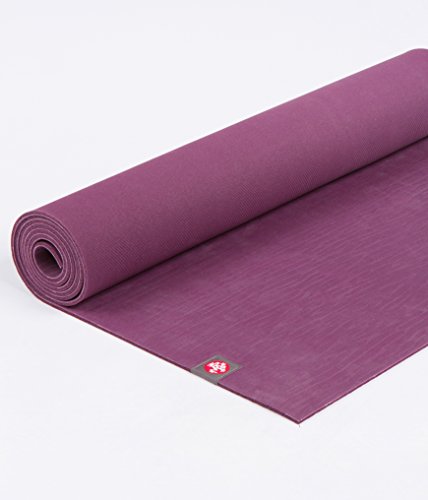 Manduka eKO Lite Esterilla de yoga y pilates Acai, 4 mm, 68 pulgadas