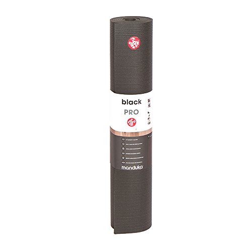 Manduka Estera para Yoga y Pilates Pro, Unisex, Negro