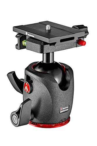 Manfrotto Cabeza de Bola XPRO con Placa de Liberación Rápida Top Lock de Alta Precisión, Movimiento Fluido, Compatible con Equipos de Fotografía, para Trípode de Cámara, Creación de Contenidos