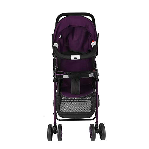 Manija del cochecito genérico, carrito de bebé ajustable Agarre de parachoques Manija Bar Cochecito Reposabrazos Paraguas de cochecito Accesorios Herramientas de mano(Black)